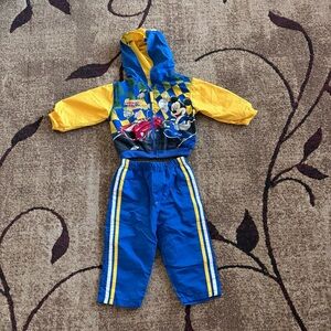 RARE Y2K Disney Racer Mickey Micksville Gasoline M Motors VTG